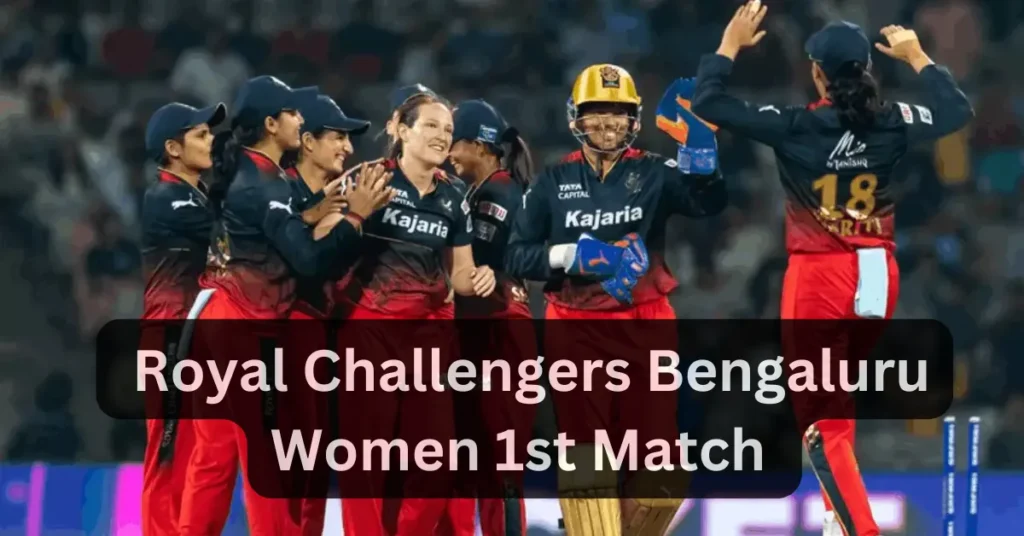 Gujarat Giants Women vs Royal Challengers Bengaluru Women 1st Match Prediction 