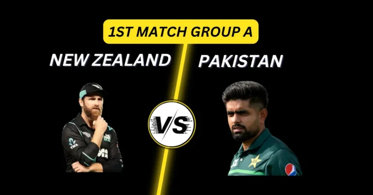 Pakistan vs New Zealand 1st Match Group A Prediction