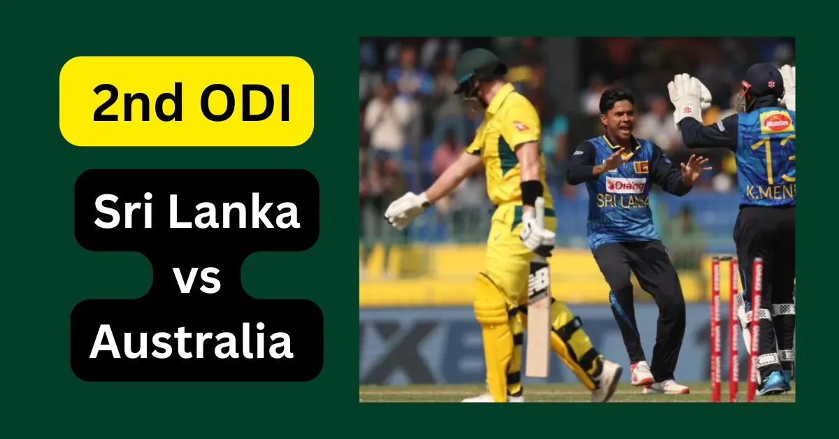 Sri Lanka vs Australia 2nd ODI Prediction