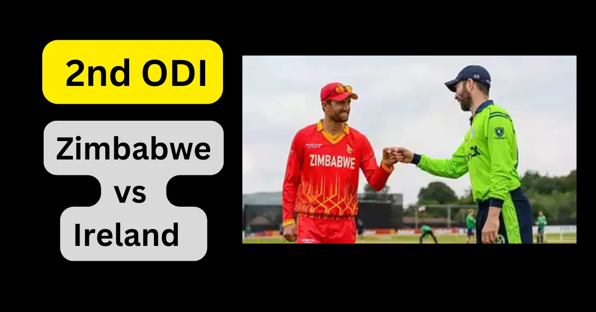 Zimbabwe vs Ireland 2nd ODI Prediction