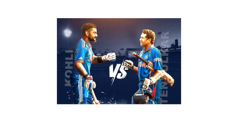 Virat Kohli vs Sachin Tendulkar